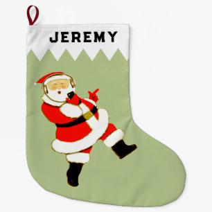Musician Holiday Gifts Large Christmas Stocking