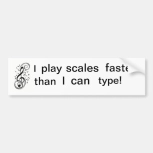 Musician issues bumper sticker