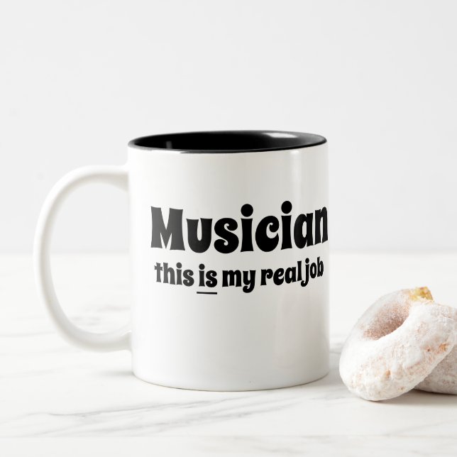 Musician mug (With Donut)