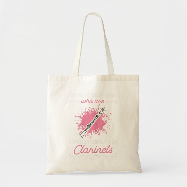 Musician Music Instrument Clarinetist Clarinet2 Tote Bag (Front)