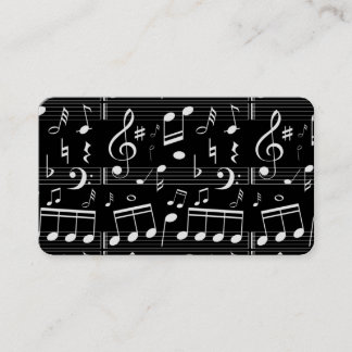 Musician Music Teacher Business Card