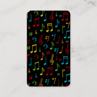 Musician Music Teacher Business Card