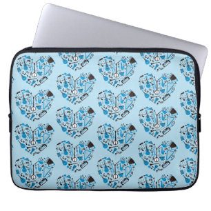 Musician Musical Instrument Heart Tool Laptop Sleeve