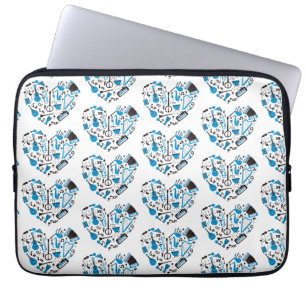 Musician Musical Instrument Heart Tool Laptop Sleeve