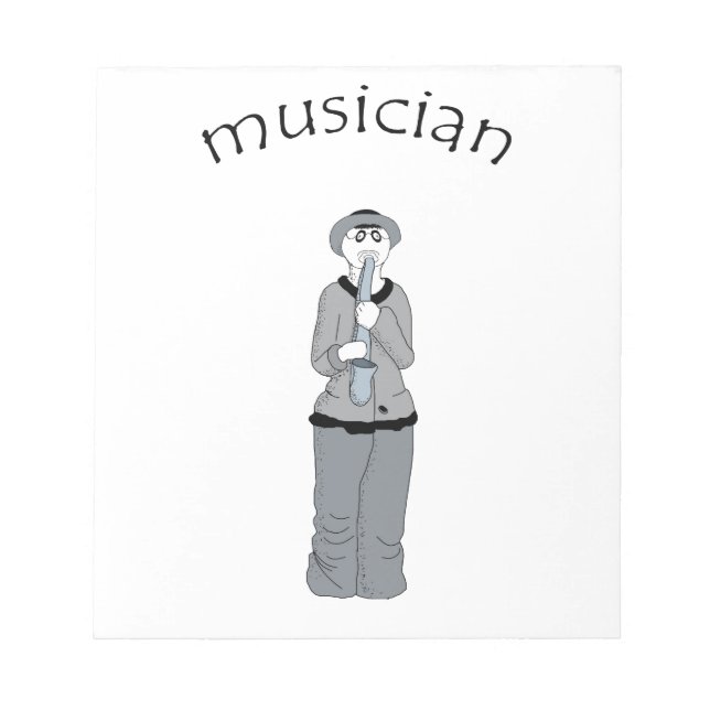 musician notepad (Front)