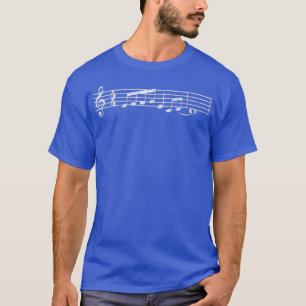 Musician Notes The Font Mozart Classic Music Lover T-Shirt