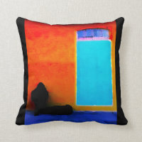"Musician Obscured" JTG Art Pillow