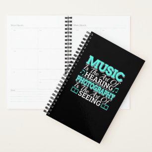 Musician Photographer - Inspirational Quote Planner