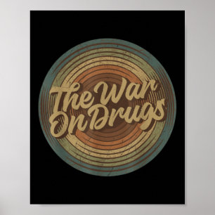 Musician Retro War On Drugs Vintage Vinyl 2010s Ro Poster