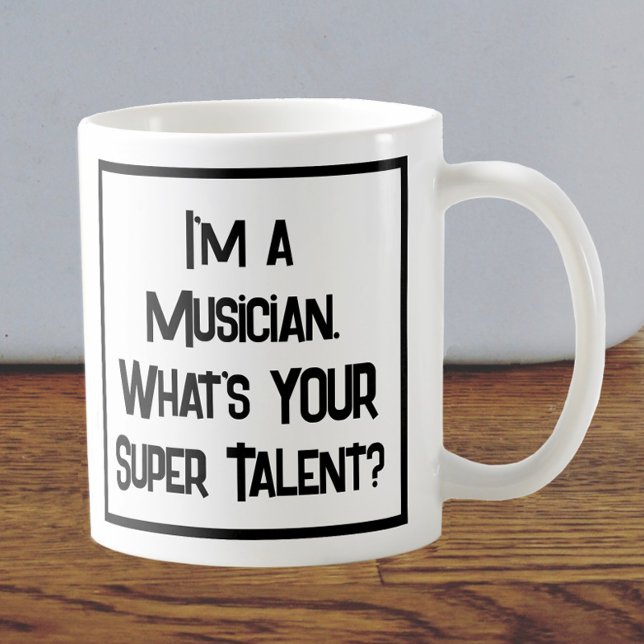 Musician Super Talent. Coffee Mug (Creator Uploaded)