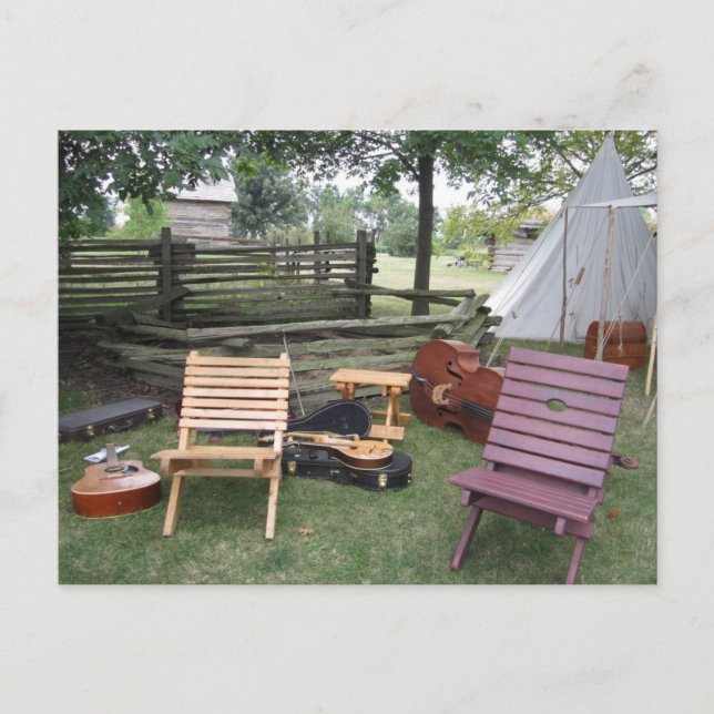 Musician "The Family That Plays Together" Postcard (Front)