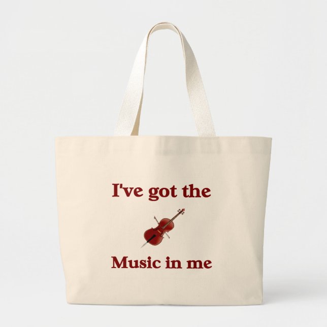 Musician Tote Bag (Front)
