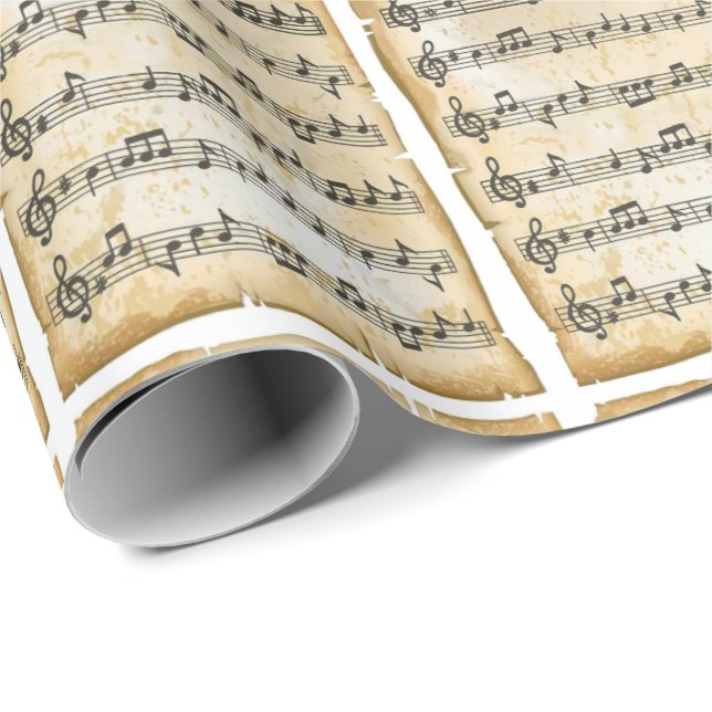 Musician Wrapping Paper (Roll Corner)
