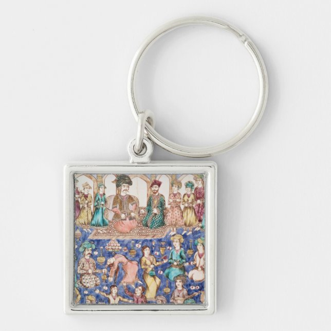 Musicians and dancers key ring (Front)