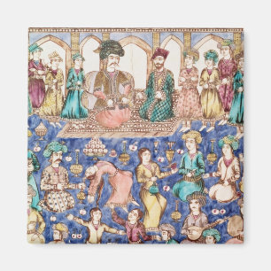 Musicians and dancers magnet