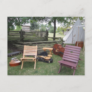 Musician's Band Camp "Wish You Were Here" Postcard