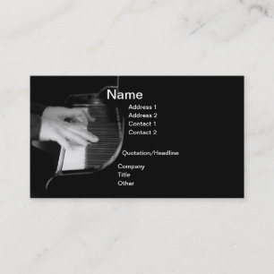 Musician's Business Card