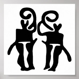 Musicians-BW Poster