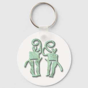 Musicians-copper Key Ring