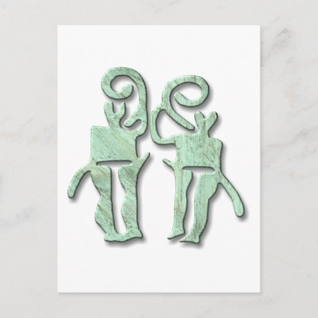 Musicians-copper Postcard (Front)