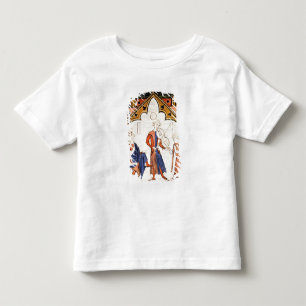 Musicians Playing a Viola and a Tambourine Toddler T-Shirt