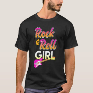 Musicians Rock And Roll Girl Women Saying Musik Gu T-Shirt