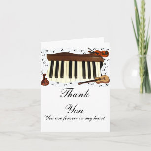 Musicians Rock_ Thank You Card