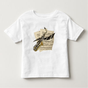 Musicians Saxophone & Piano Toddler T-Shirt