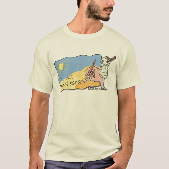MusicToon : Pina Colada Song : T-shirt (Front)