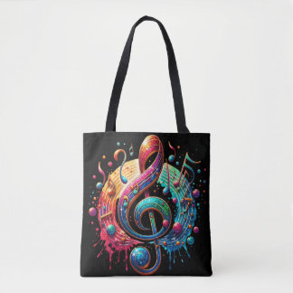 Musiknote an exceptional design Eye Catcher Tote Bag