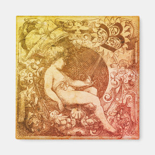Musing Angel Magnet