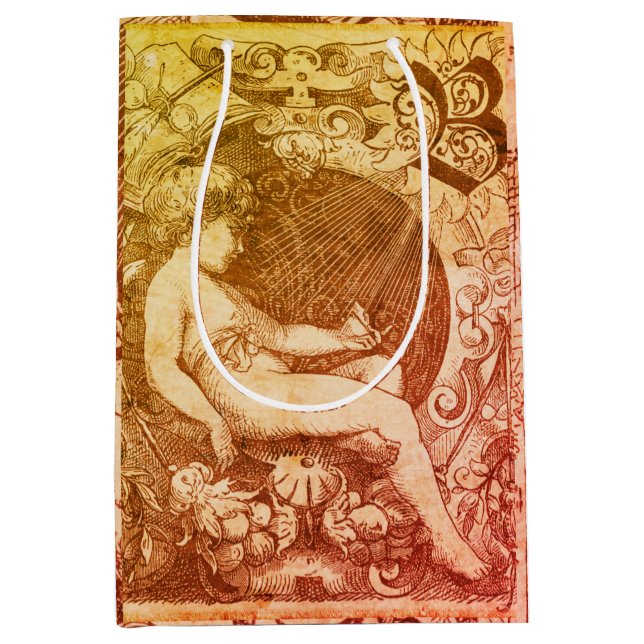 Musing Angel Medium Gift Bag (Front)