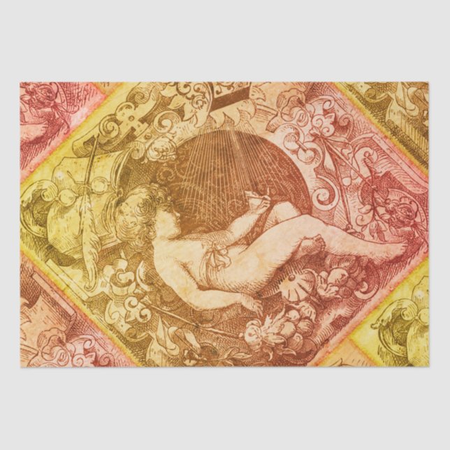 Musing Angel Tissue Paper (Front)