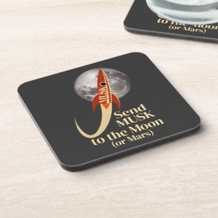 Musk Beverage Coaster