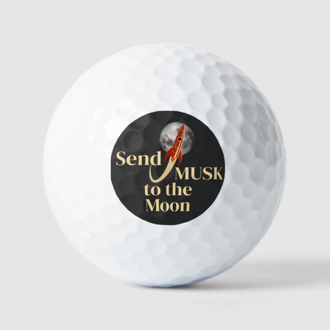 Musk Golf Ball (Front)