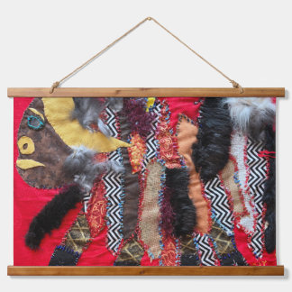 Musk ox hanging tapestry