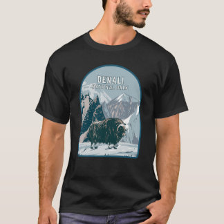 Musk Ox in Denali National Park T-Shirt