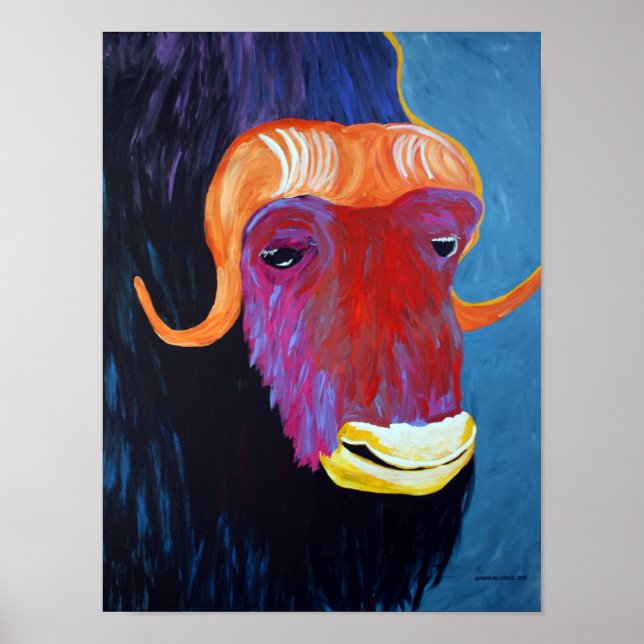 Musk Ox Poster (Front)