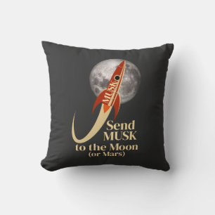 Musk Throw Pillow