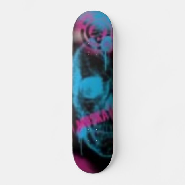Muska-Skull Skateboard (Front)