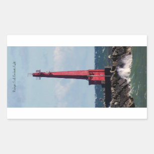 Muskegon South Breakwter Light sticker