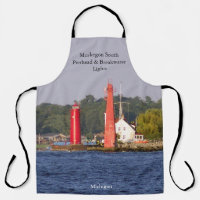 Muskegon South Pierhead & Breakwater Lights apron