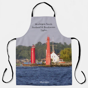 Muskegon South Pierhead & Breakwater Lights apron