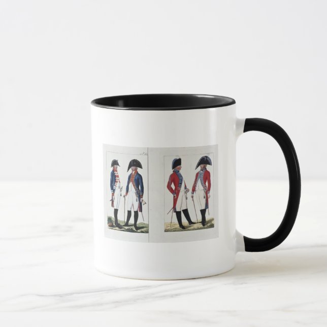 Musketeers and Officers, 1800 Mug (Right)