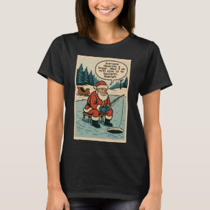Muskie Angler Fishmas Musky Fishing Gifts Ugly Chr T-Shirt