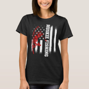 Muskie Fishing Muskellunge Fisherman T-Shirt
