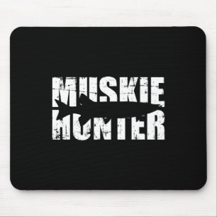 Muskie Hunter Fishing  Mouse Pad