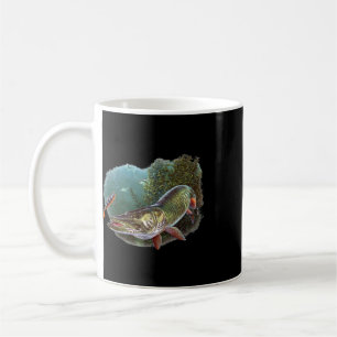 Muskie Hunter Musky Fisherman Fly Fishing Lure Nov Coffee Mug