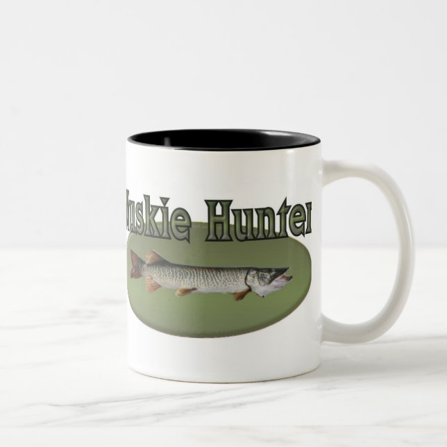 Muskie Hunter Two-Tone Coffee Mug (Right)