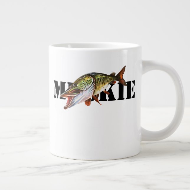 Muskie Large Coffee Mug (Right)
